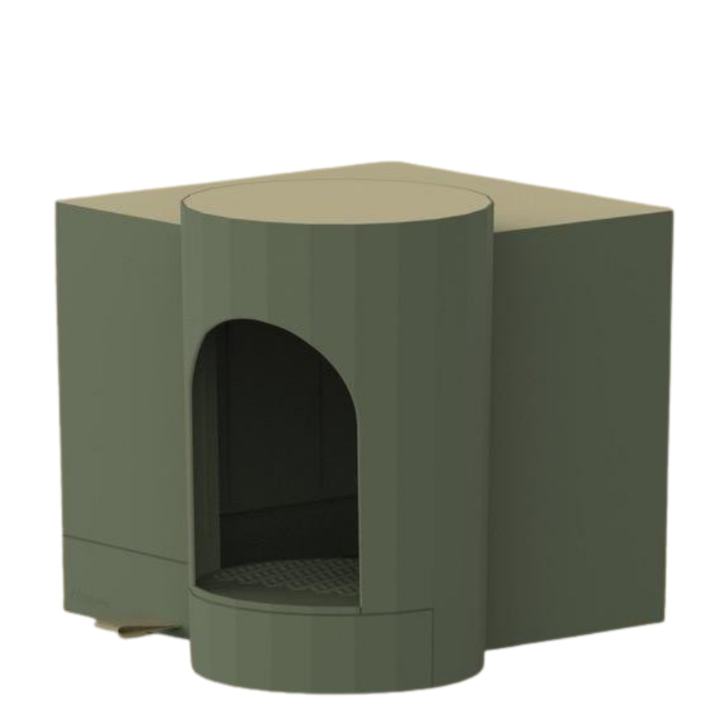 Temple Design Cat Litter Box