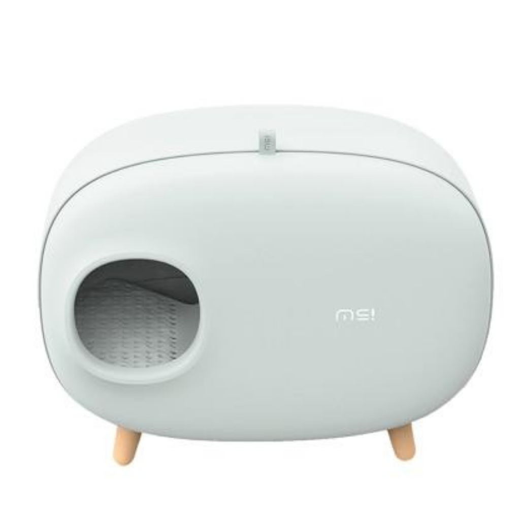 Semi-Closed Cat Litter Box - The Meow Pet Shop