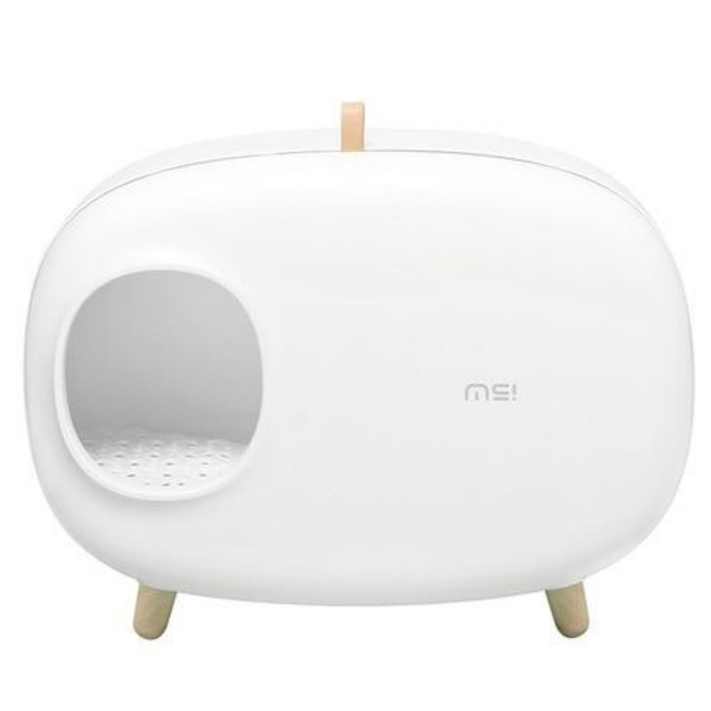 Semi-Closed Cat Litter Box - The Meow Pet Shop