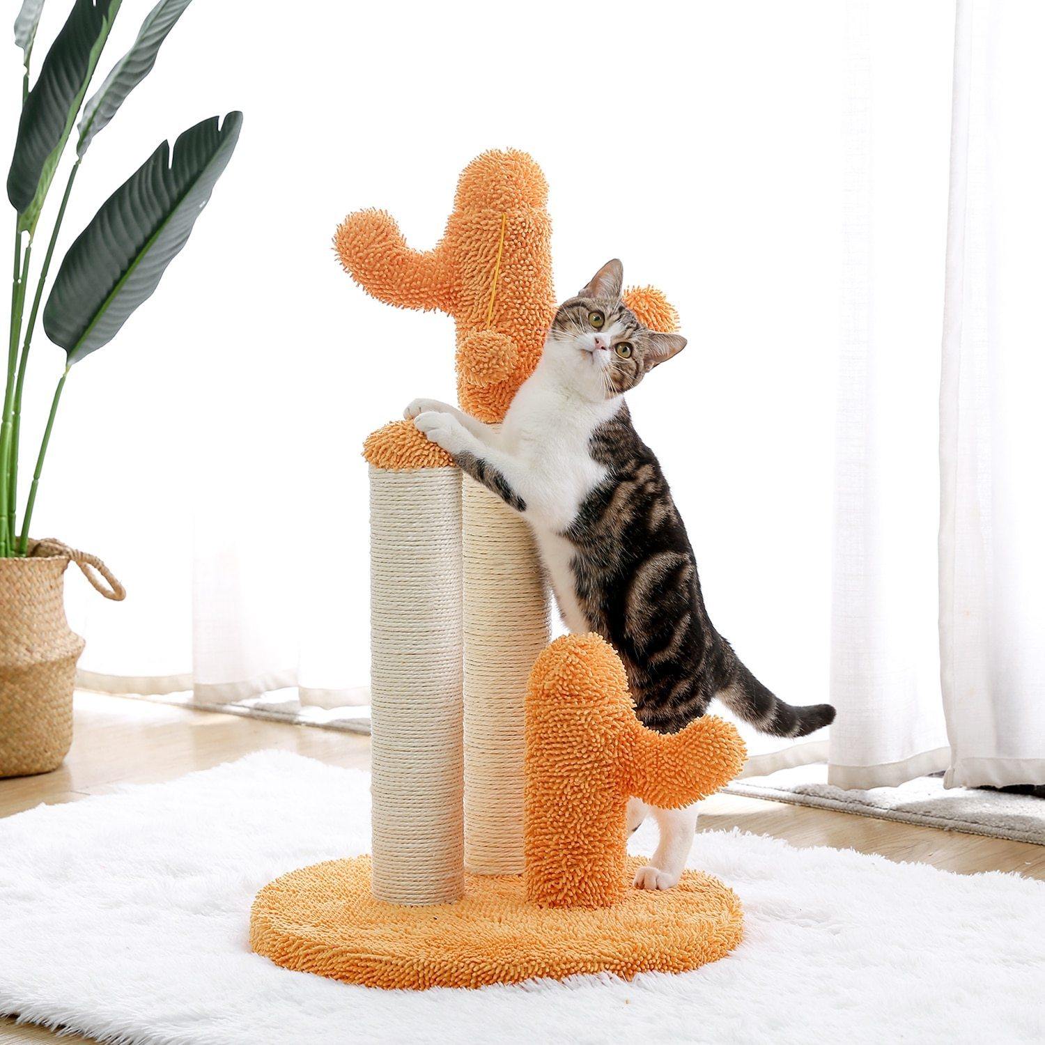 Cactus Cat Scratcher Post - The Meow Pet Shop