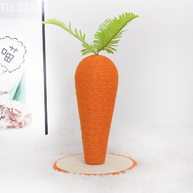 Carrot Cat Scratcher Post