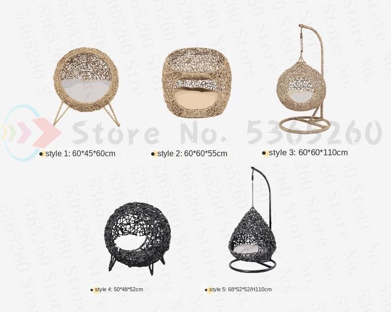 Rattan Cat Nest - The Meow Pet Shop
