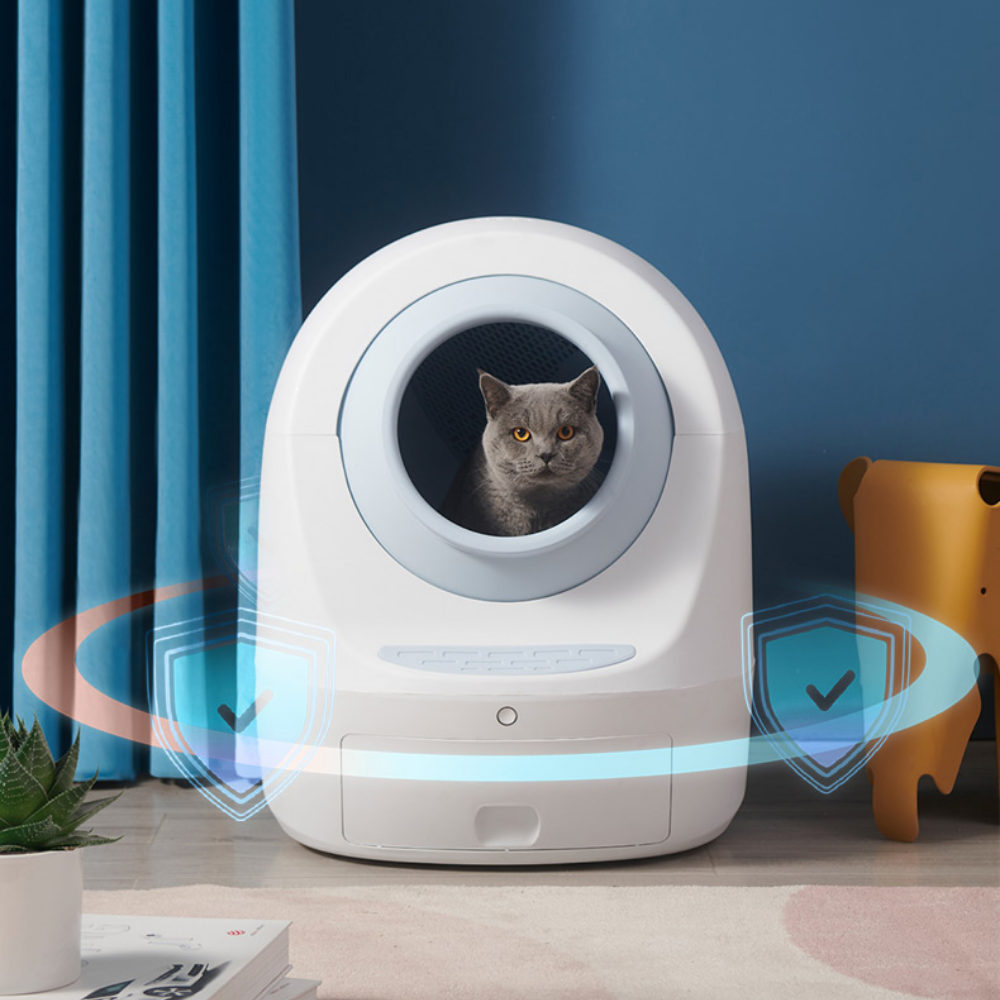 Meet Pet Colorful Intelligent Cat Toilet (Automatic + App)