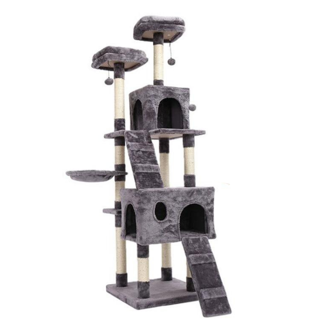 Extra Large Cat Tree House - The Meow Pet Shop