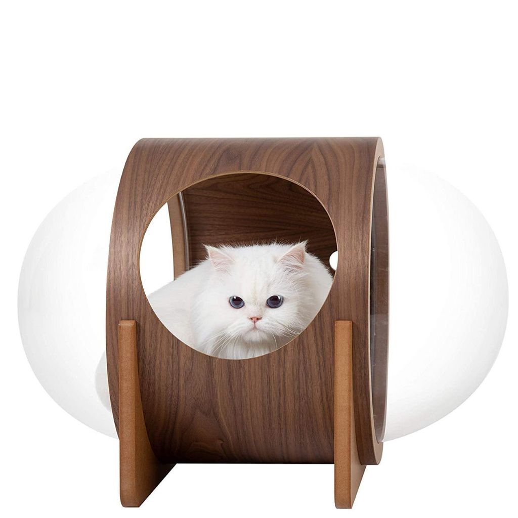 Space Capsule Cat Bed