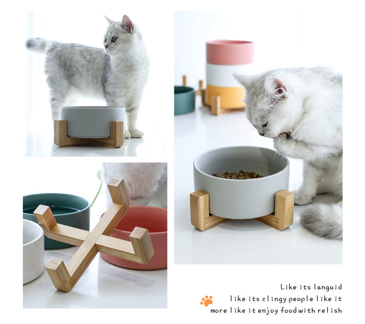 Ceramic Cat Bowl