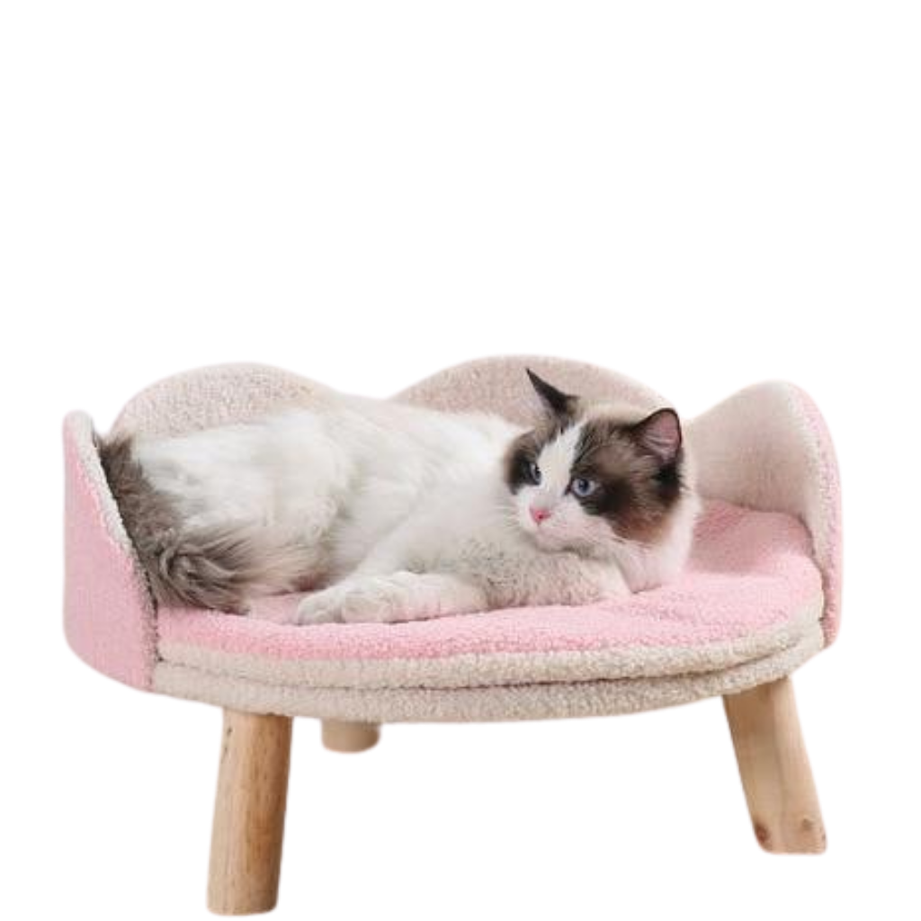 Lambswool Cat Bed