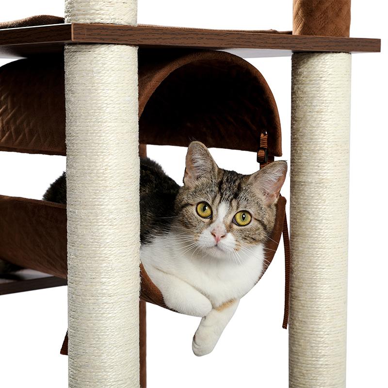 Solid Wooden Cat Condo