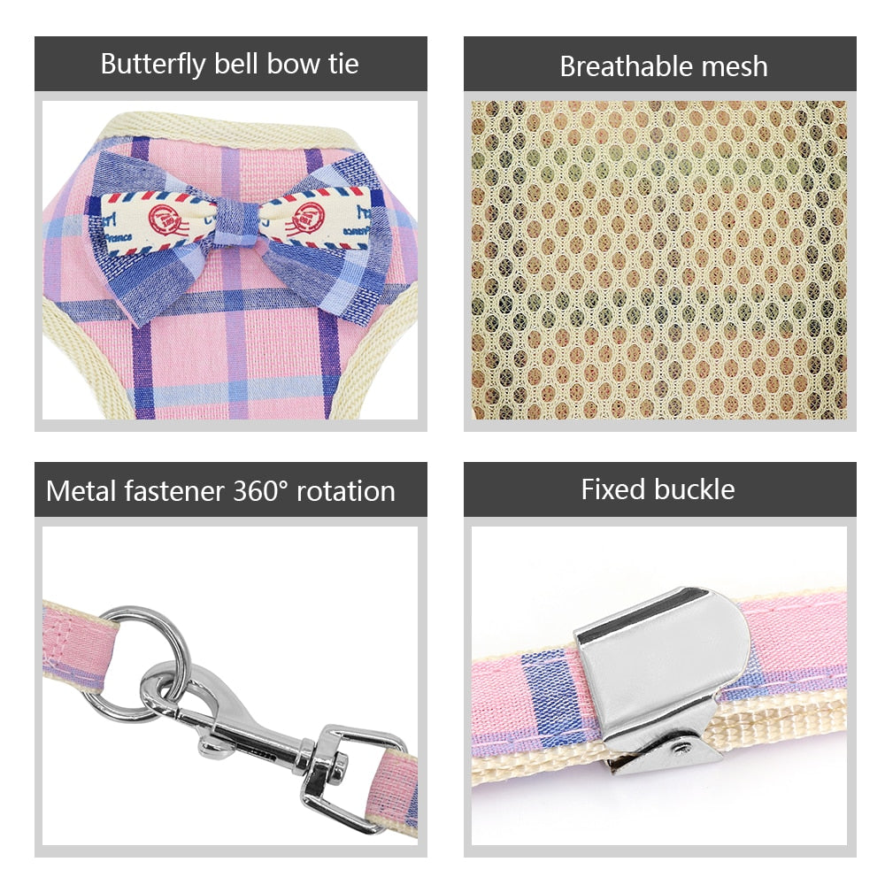 Soft Mesh Pet Harnesses