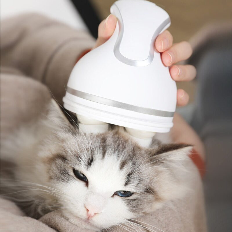 3D Head Pet Massager