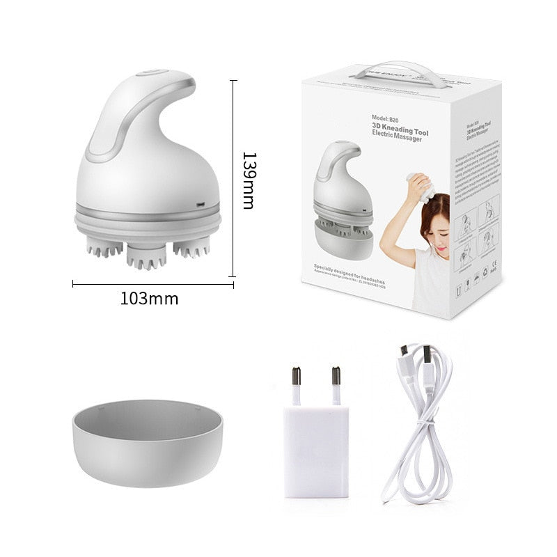 3D Head Pet Massager