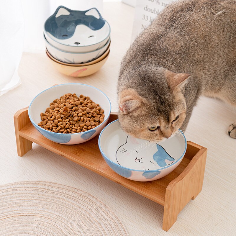 Cartoon Cat Bowl