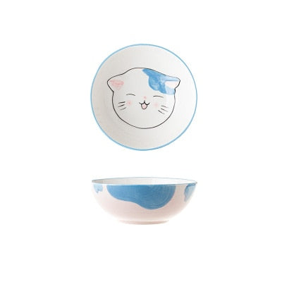 Cartoon Cat Bowl