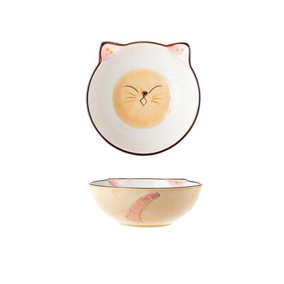 Cartoon Cat Bowl