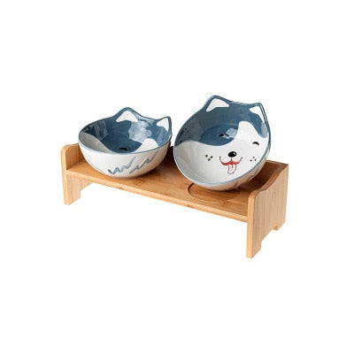 Cartoon Cat Bowl