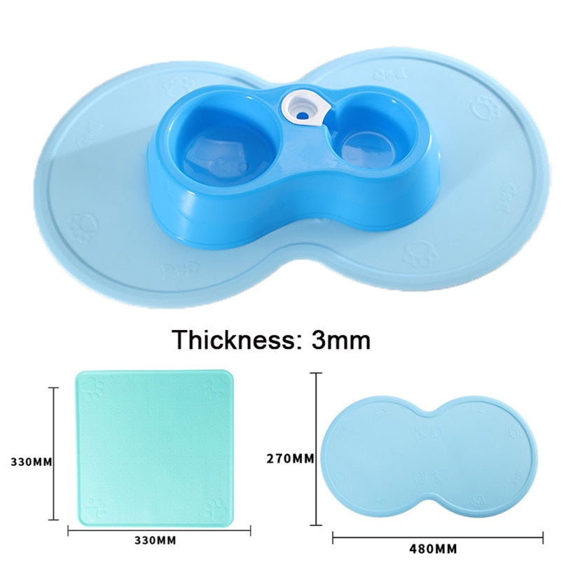 Silicone Dish Placement