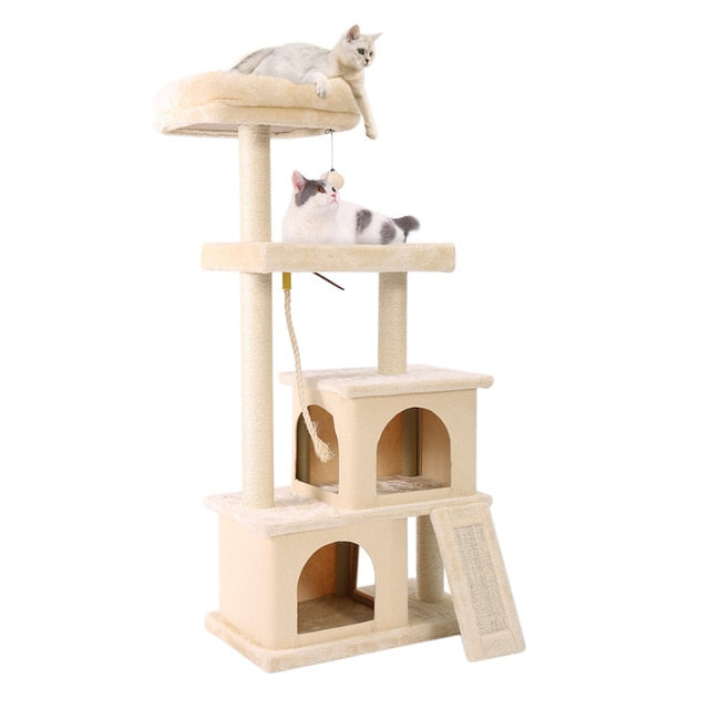 Cat Tree House with Ramp