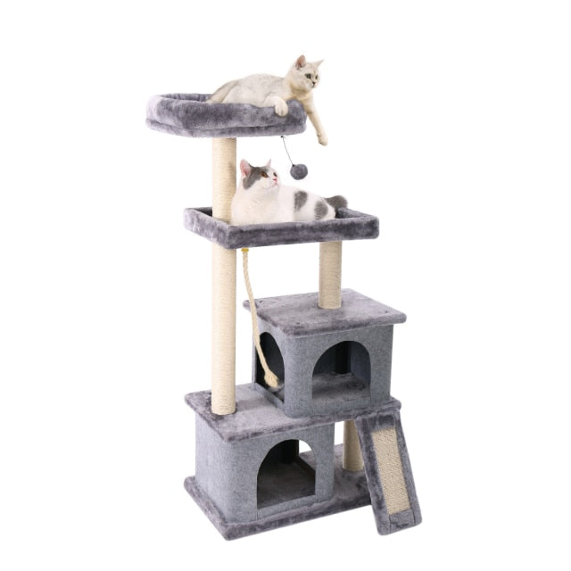 Cat Tree House with Ramp