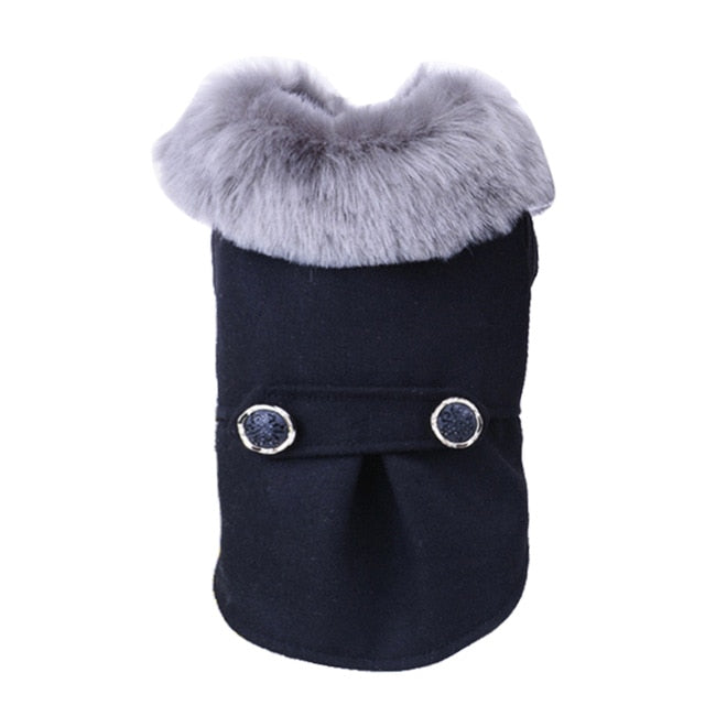 Luxury Jeans Winter Pet Jacket