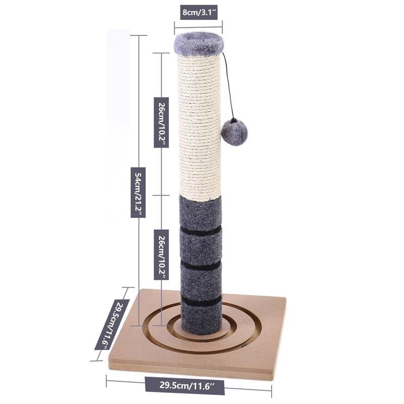 54cm Cat Scratching Post - The Meow Pet Shop