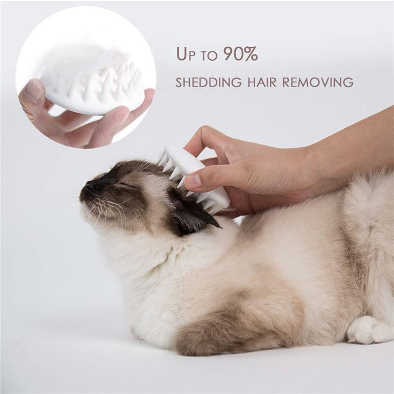 Silicone Pet Massager & Brush