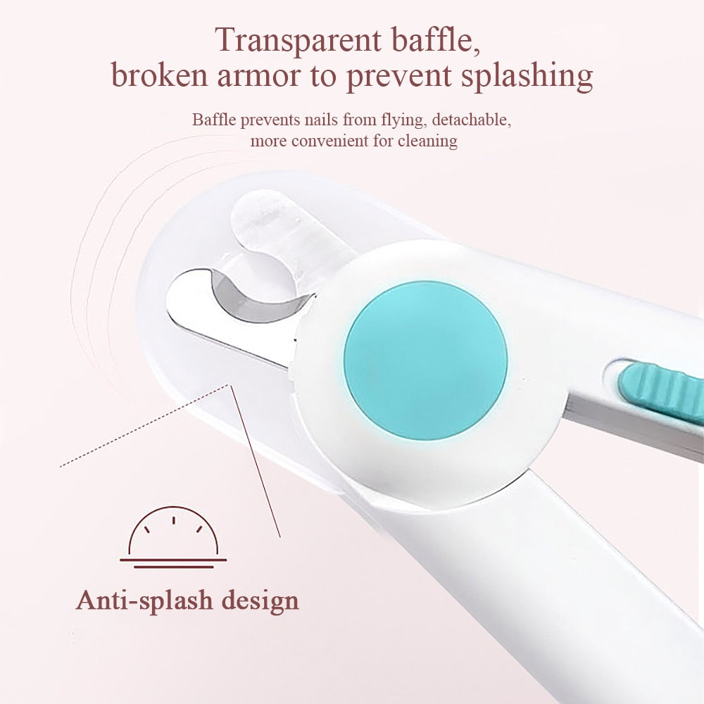 Pet Nail Clipper with LED Light