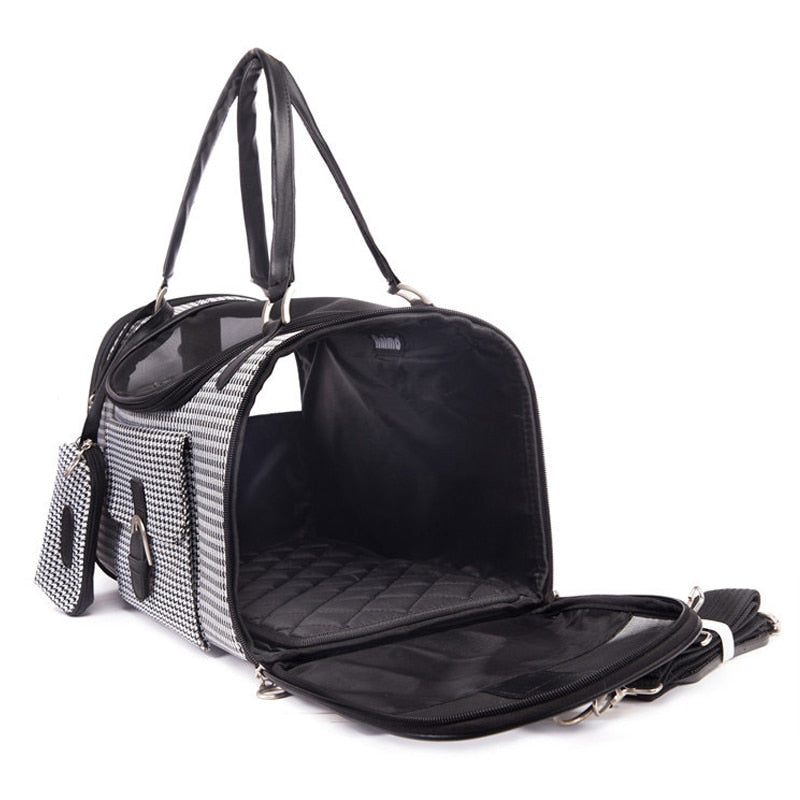 Fashion Leather Pet Carrier