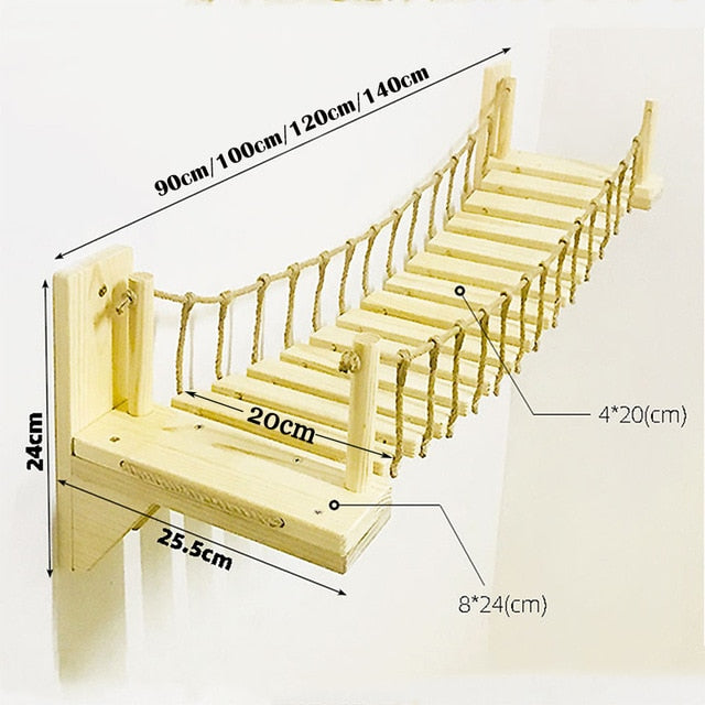 Wall Mounted Cat Bridge