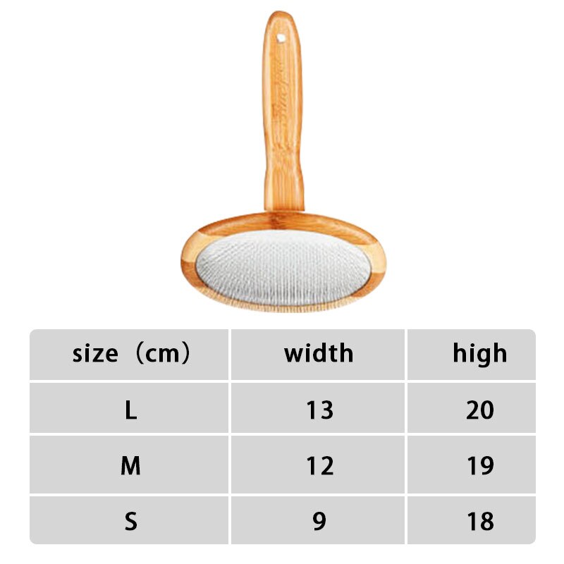 Wood Pet Brush