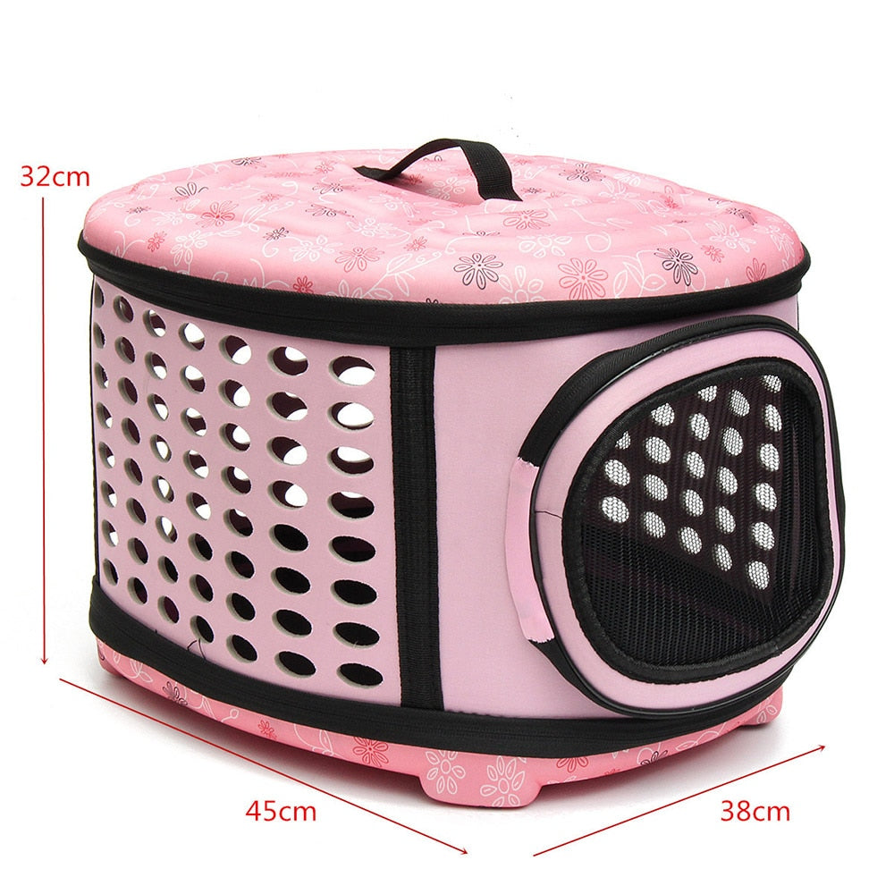 Foldable Circular Pet Carrier