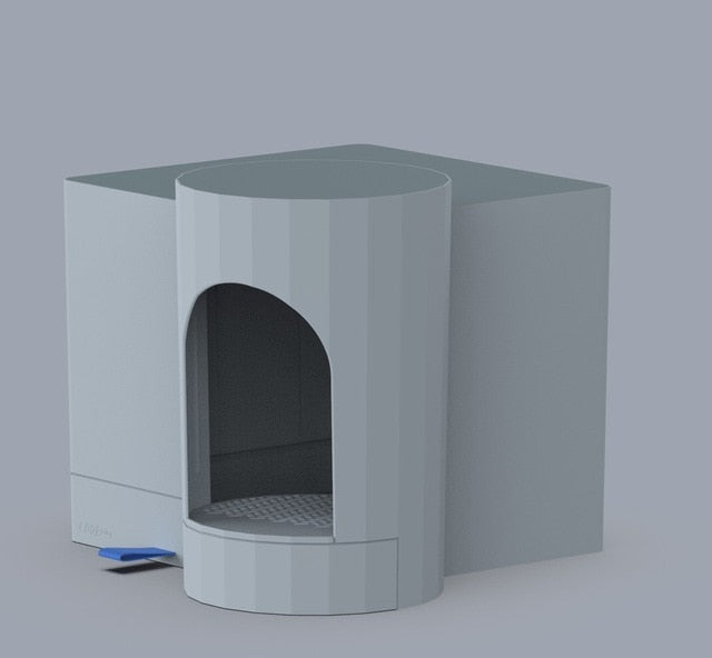 Temple Design Cat Litter Box