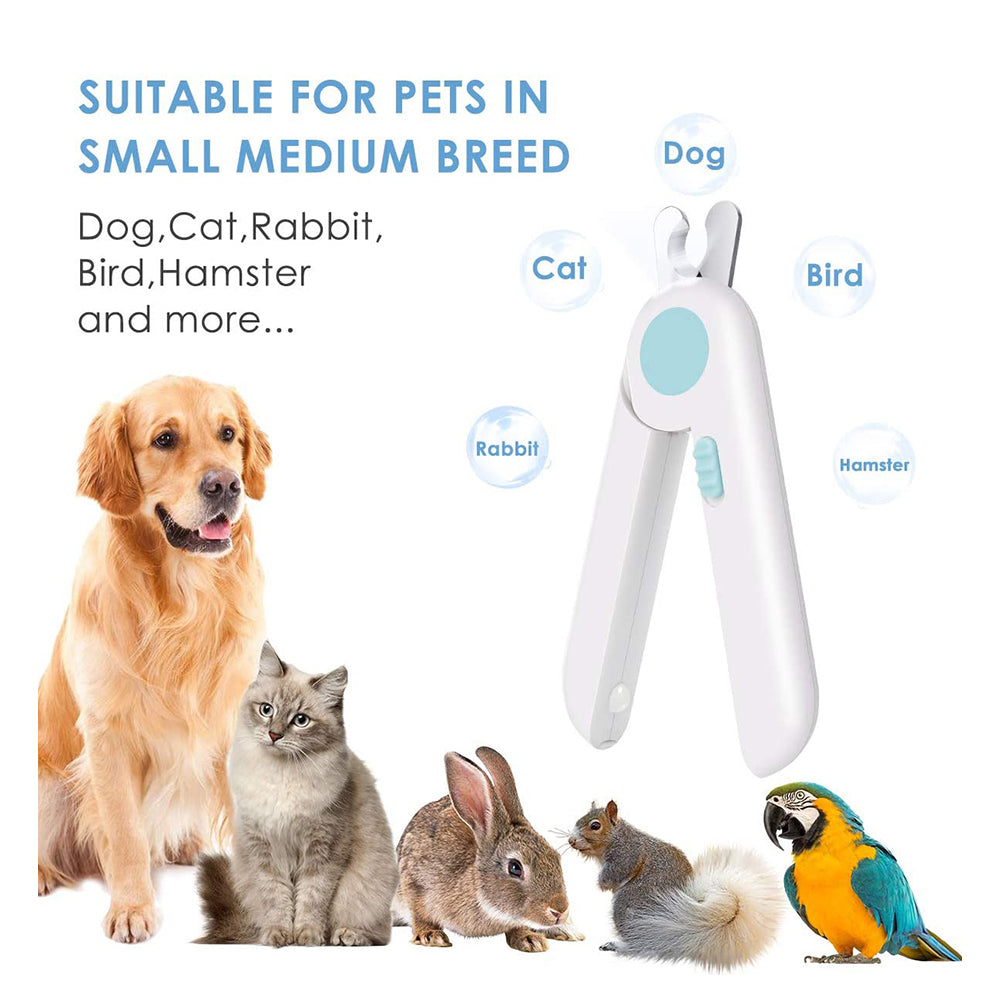 Pet Nail Clipper with LED Light