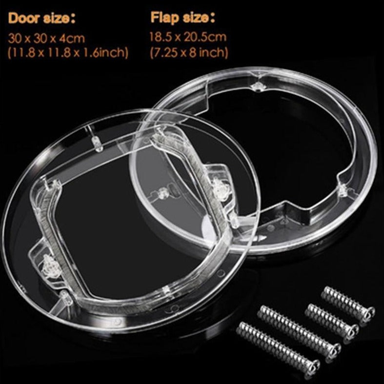 Transparent Pet Door