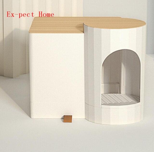 Temple Design Cat Litter Box