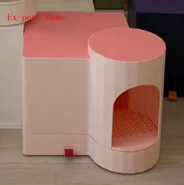 Temple Design Cat Litter Box