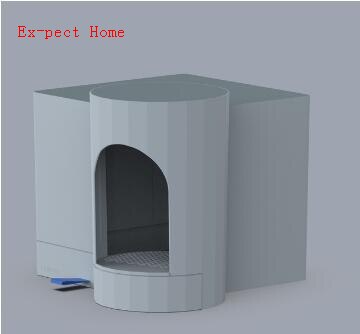 Temple Design Cat Litter Box