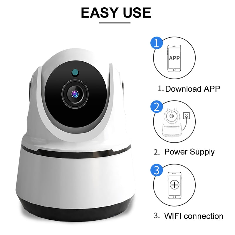 HD 1080P 360º Home Wifi Camera