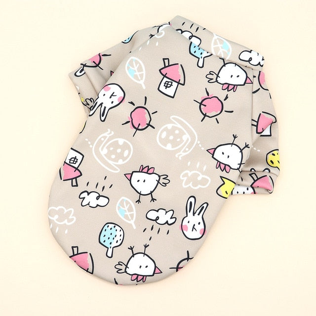 Cute Print Cat Hoodie