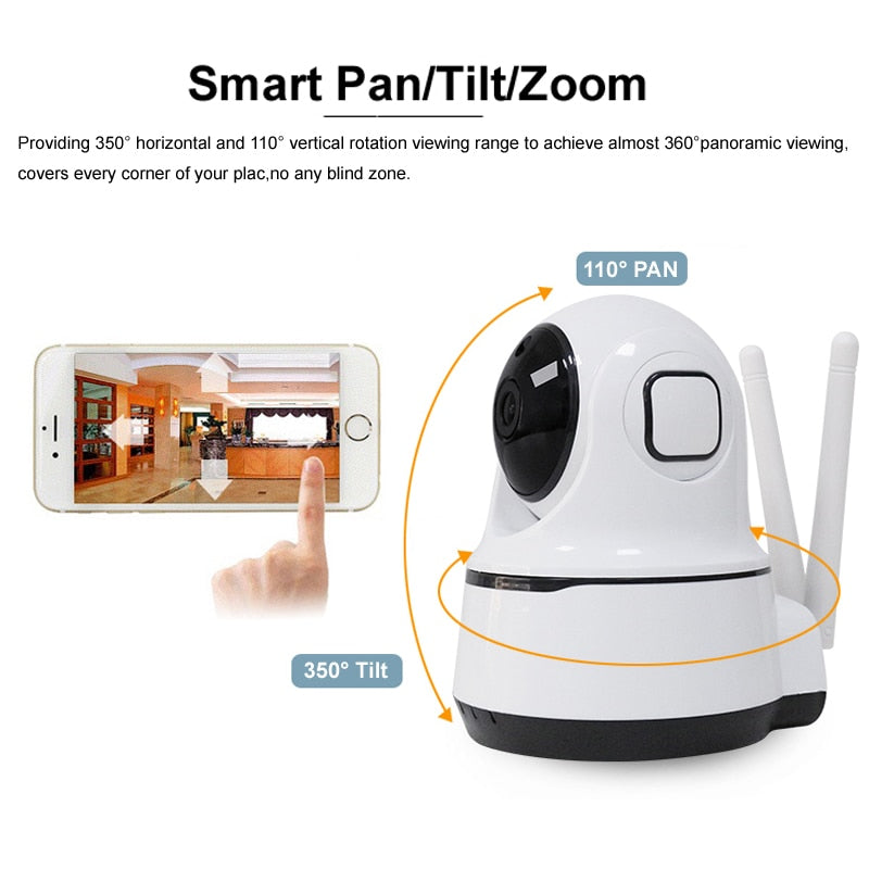 HD 1080P 360º Home Wifi Camera