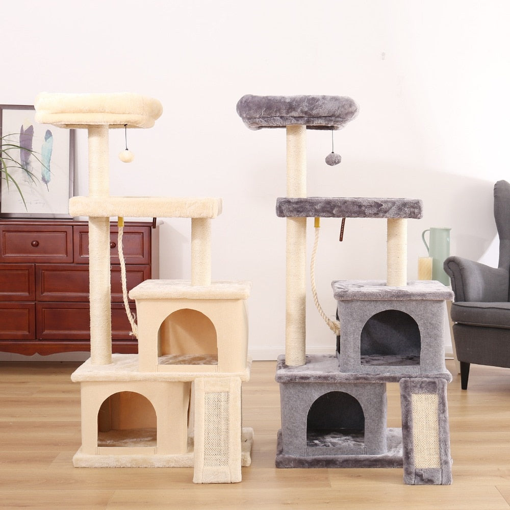 Cat Tree House with Ramp