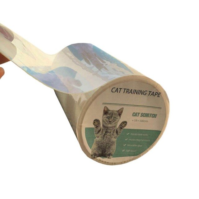 100*15cm Transparent Cat Anti-Scratch Tape Roll