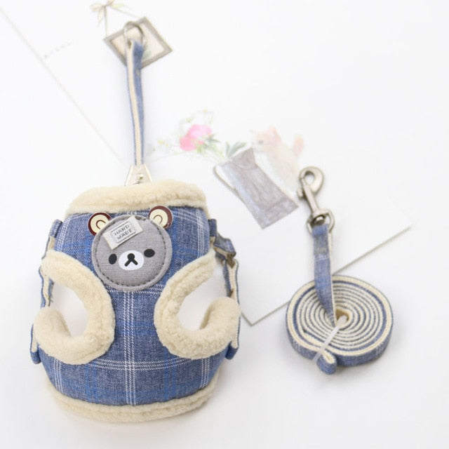 Cartoon Bear Pet Harness