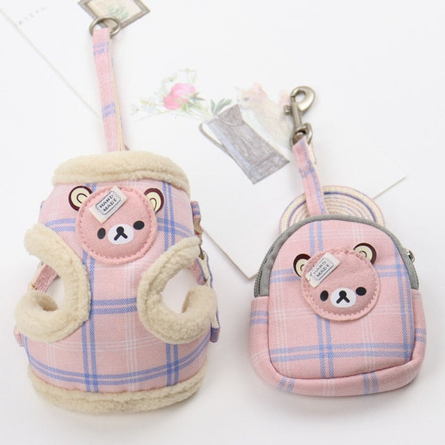 Cartoon Bear Pet Harness