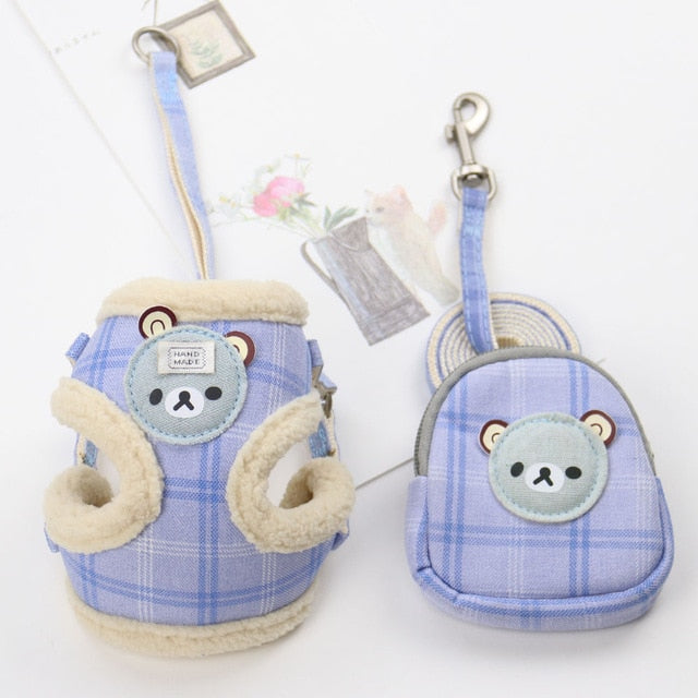 Cartoon Bear Pet Harness