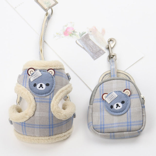 Cartoon Bear Pet Harness