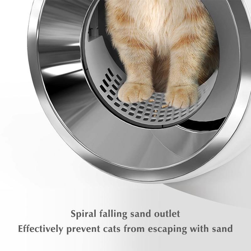 Fully Enclosed Litter Box - The Meow Pet Shop
