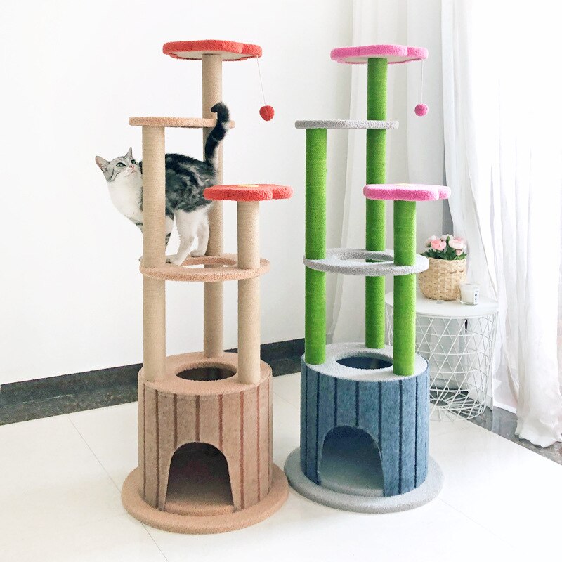 Multilayer Sisal Cat Tree