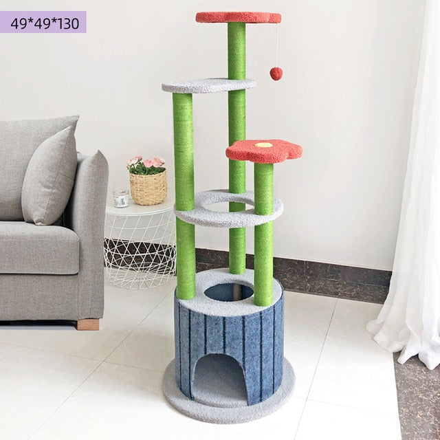 Multilayer Sisal Cat Tree