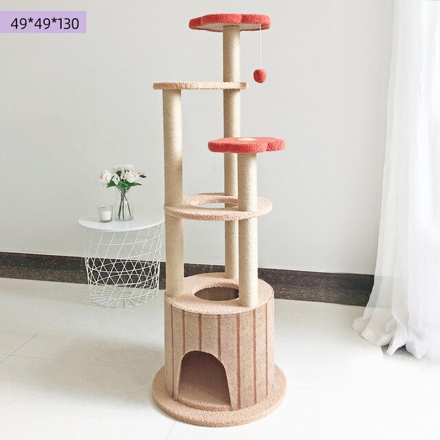 Multilayer Sisal Cat Tree