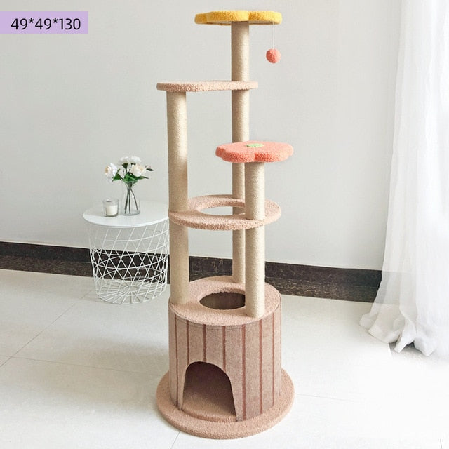 Multilayer Sisal Cat Tree